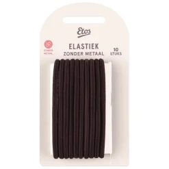 Etos Elastieken Metaalvrij Bruin 10St