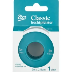 Etos Hechtpleister Classic 5 M x 2,5 CM