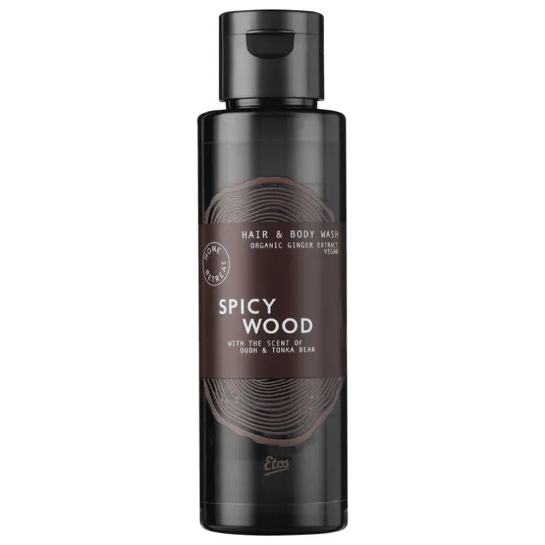 Etos Home Retreat Hair And Body Wash Spicy Wood 100 ML
