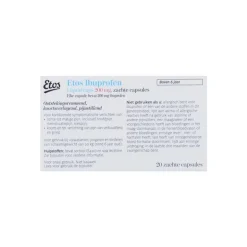 Etos Ibuprofen 200 mg Liquid Caps