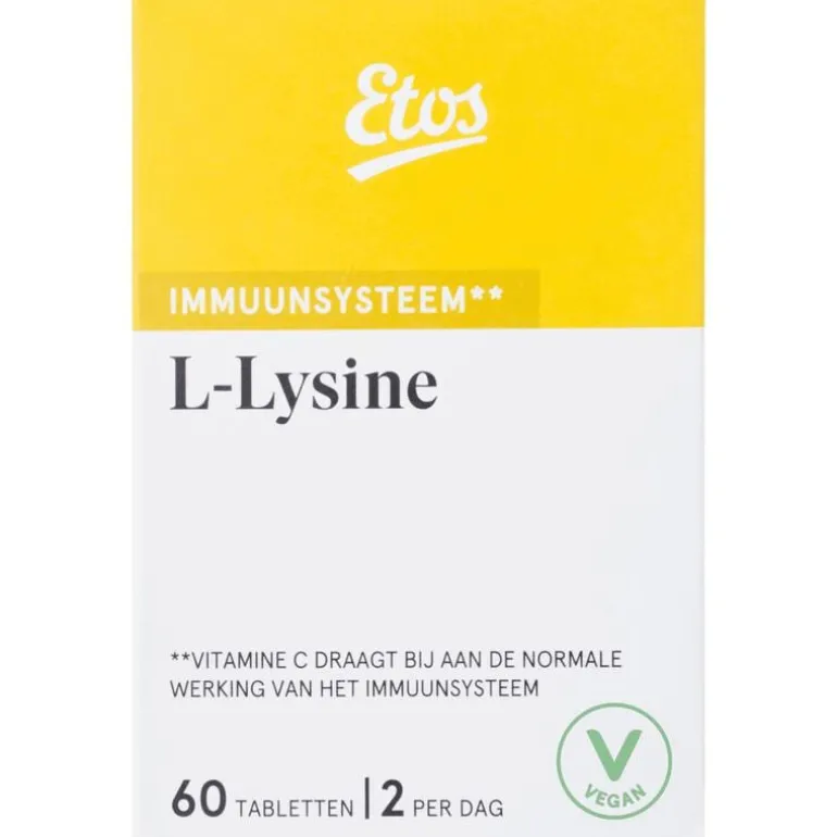 Etos L-Lysine 500 Mg 60 stuks