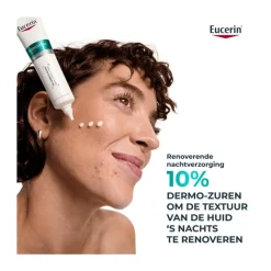 Eucerin DERMOPURE CLINICAL Peeling 10 Nachtverzorging Gevoelige Huid 40 ML