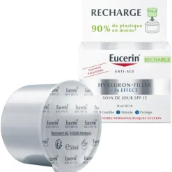 Eucerin Hyaluron-Filler + 3x EFFECT Dagcrème SPF15 Navulling 50 ML