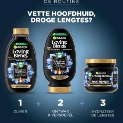 Garnier Loving Blends Charcoal Conditioner 250 ML