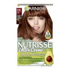 Garnier Nutrisse Crème Permanente Haarverf 4.5 Mahonie Bruin
