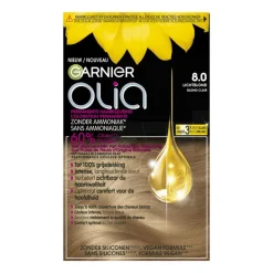 Garnier Olia Permanente Haarverf 8.0 Licht Blond