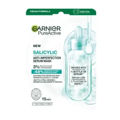 Garnier PureActive Salicylic Anti-Imperfection Serum Mask 1 Stuk