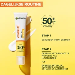 Garnier Vitamine C Daily UV Anti-pigmentvlekken Fluid SPF50 40 ML