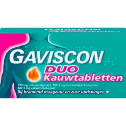 Gaviscon DUO Kauwtabletten Maagzuurremmer 24 Stuks