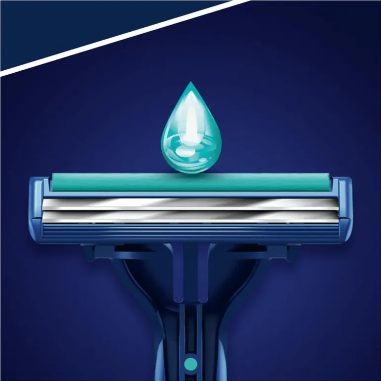 Gillette Blue2 Slalom Wegwerpmesjes 10 Stuks