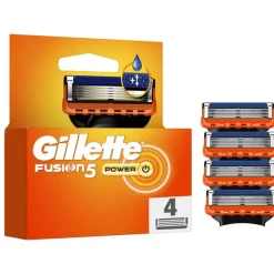 Gillette Fusion5 Power Navulmesjes 4 Stuks
