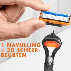 Gillette Fusion5 Scheersysteem Met 2 Navulmesjes