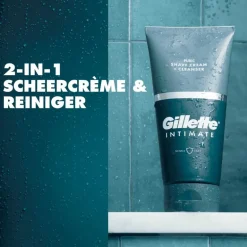 Gillette Intimate 2-In-1 Scheercrème & Reiniger Voor Intieme Zone 177 ML