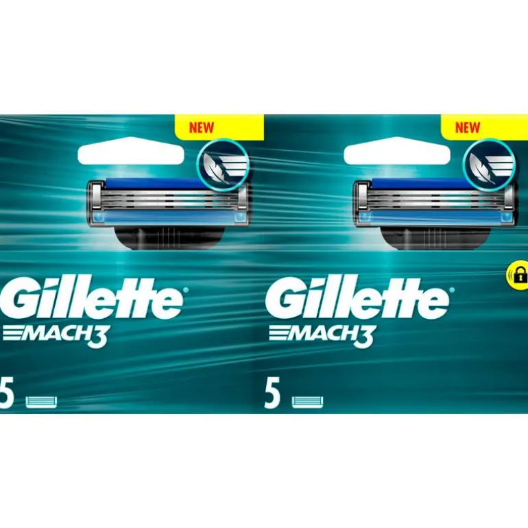 Gillette Mach3 Navulmesjes Duopak 10 Stuks