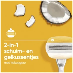 Gillette Venus Comfortglide Luipaard Navulmesjes - 3 Stuks