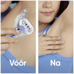 Gillette Venus Deluxe Smooth Swirl Extra Glad Scheersysteem 5 Blades