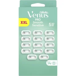 Gillette Venus Pro Smooth Sensitive Navulmesjes 14 Stuks