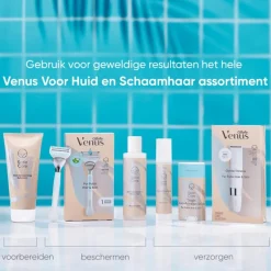 Gillette Venus Voor Huid En Schaamhaar Aloe Vera Navulmesjes 8 Stuks