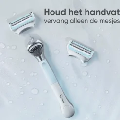 Gillette Venus Voor Huid En Schaamhaar Aloe Vera Scheersysteem
