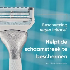 Gillette Venus Voor Huid en Schaamhaar Scheersysteem + Exfoliant