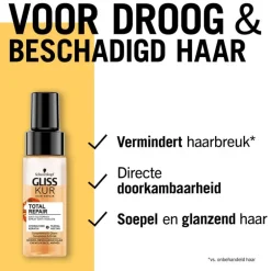 Gliss Anti-Klit Spray Total Repair Mini 70 ML