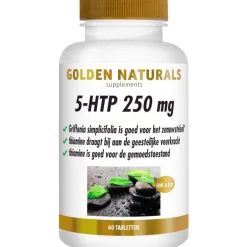 Golden Naturals 5-HTP 250mg Tabletten 60 stuks