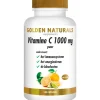 Golden Naturals Vitamine C 1000 mg Puur Capsules 180 stuks