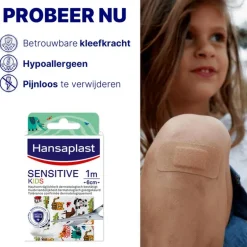 Hansaplast Sensitive Kids 1M X 6CM