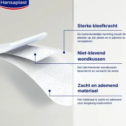 Hansaplast Sensitive XL Eilandpleister 5 stuks