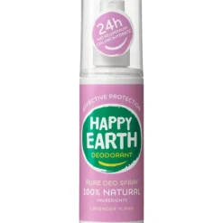 Happy Earth 100% Natuurlijke Lavender Ylang Deodorant Spray 100 ML