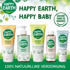 Happy Earth 100% Natuurlijke Baby & Kids Badschuim 100 ML