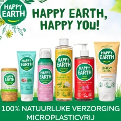 Happy Earth Zeepvrije Was & Badgel Baby & Kids 300 ml