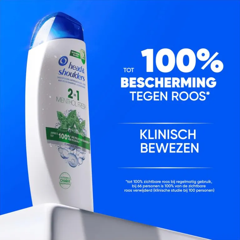 Head & Shoulders Menthol Fresh 2in1 Anti-Roos Shampoo & Conditioner 300 ML