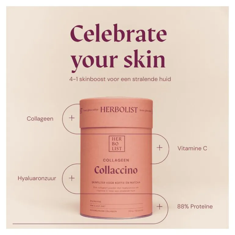 Herbolist Collageen Poeder Collaccino 200 GR