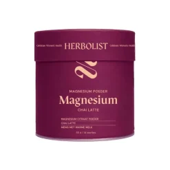 Herbolist magnesium poeder beauty chai latte