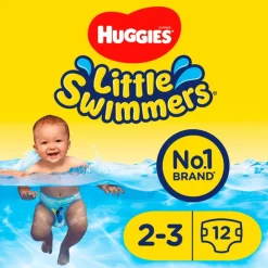 Huggies Little Swimmers Zwem Luiers Maat 2-3 Extra Small (3 Tot 8 KG) 12 stuks