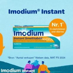 Imodium® Instant 2 MG 10 Smelttabletten