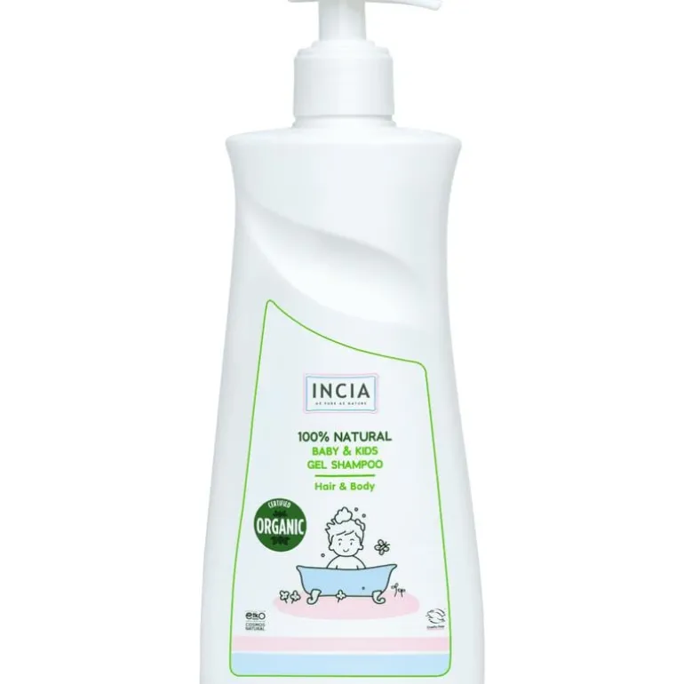 INCIA Natuurlijke Kinder Shampoo - Zonder Sulfaten en Parabenen 350ML