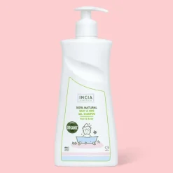 INCIA Natuurlijke Kinder Shampoo - Zonder Sulfaten en Parabenen 350ML