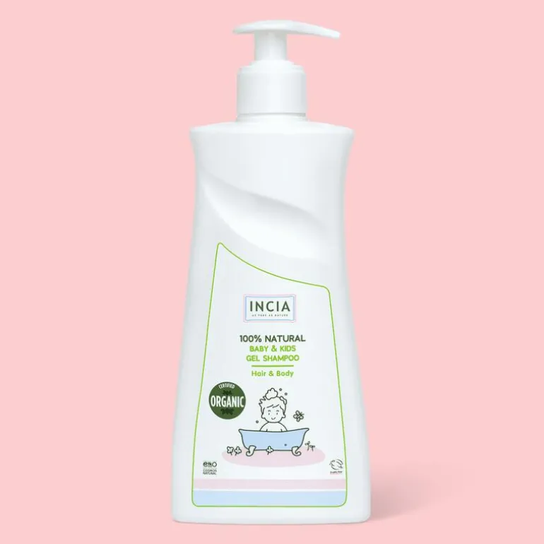 INCIA Natuurlijke Kinder Shampoo - Zonder Sulfaten en Parabenen 350ML