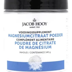 Jacob Hooy Magnesiumcitraat Poeder 140 GR