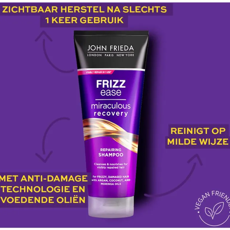 John Frieda Frizz Ease Miraculous Recovery Shampoo 250 ML
