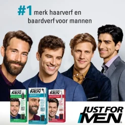 Just For Men Snor & Baard Zwart M55