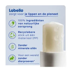 Labello Original Lippenbalsem 24u Hydratatie 1 Stuk
