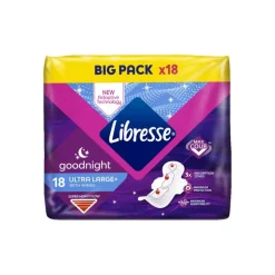 Libresse Ultra Night Maandverband Big Pack 18 stuks