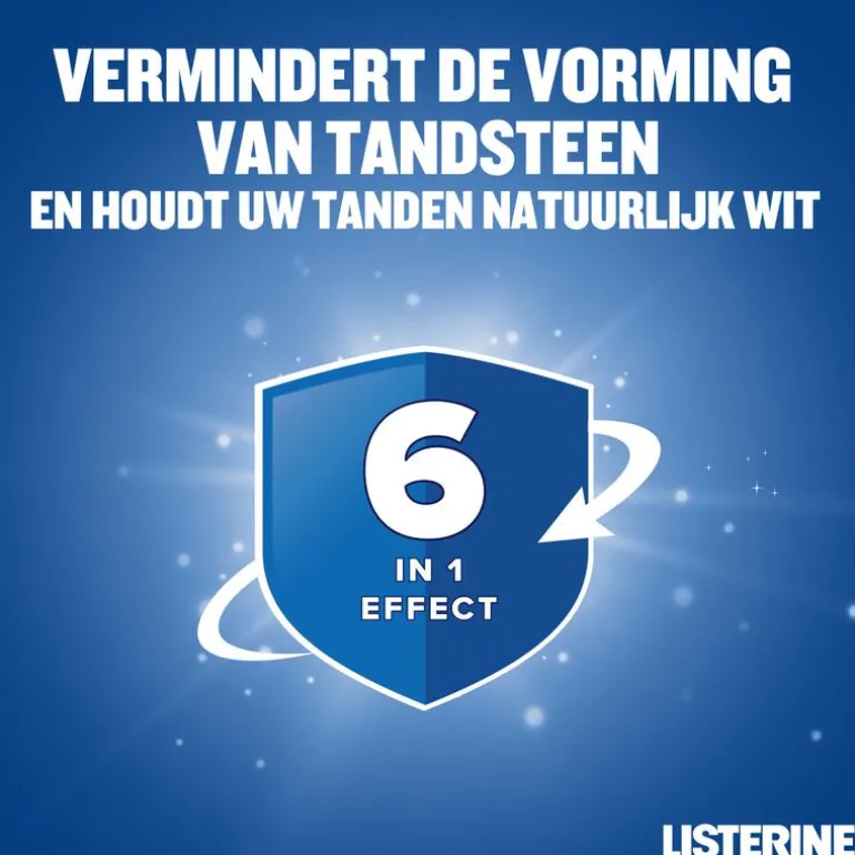 Listerine® Total Care Bescherming Tegen Tandsteen Mondspoeling - 500ML