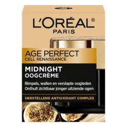L'Oréal Paris Age Perfect Cell Renaissance Midnight Anti-Age Oogcrème 15 ML