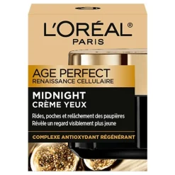 L'Oréal Paris Age Perfect Cell Renaissance Midnight Anti-Age Oogcrème 15 ML