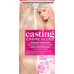 L'Oréal Paris Casting Crème Gloss Haarverf 1010 White Chocolate Extra Licht Asblond