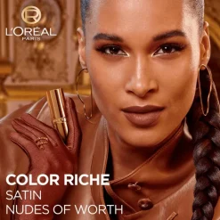L'Oréal Paris Color Riche Satin 635 Worth It Medium Lippenstift